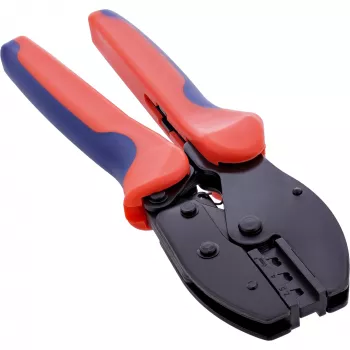 Alicate de cravar InLine 94100 para conectores MC4 (solar-PV) largura 75 mm profundidade 220 mm altura 25 mm