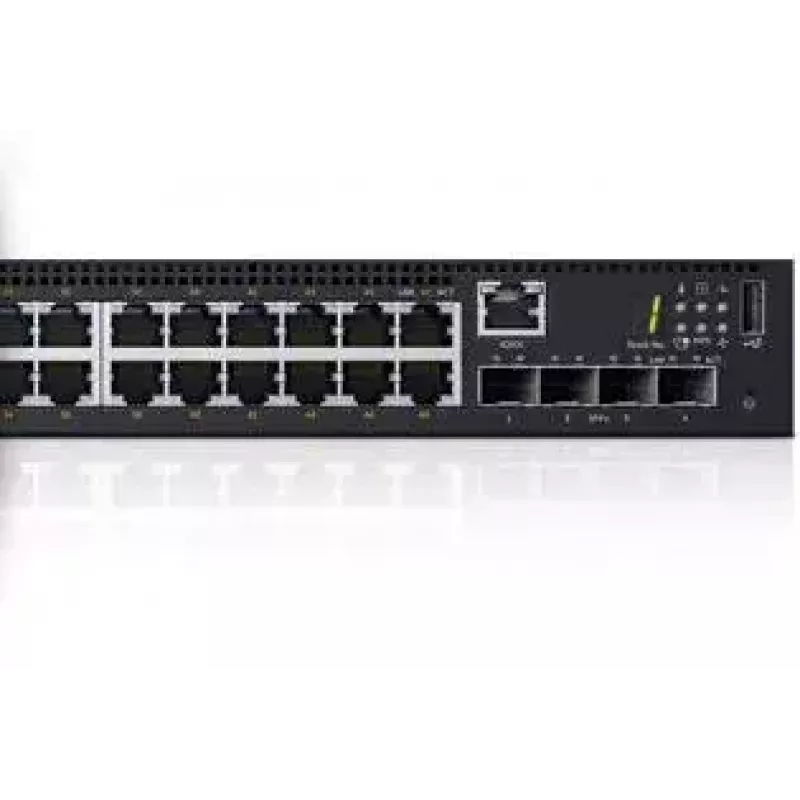 DELL N1524P Gerido L3 Gigabit Ethernet (10/100/1000) Power over Ethernet (PoE) 1U preto
