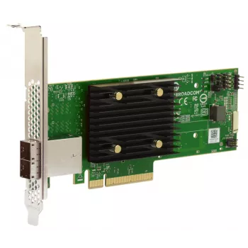 Adaptador de placa de interface Mini-SAS interna Lenovo ISG 4Y37A78837 — Host PCIe, saída Mini-SAS, 12 Gbit/s