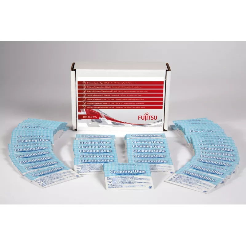 Panos de limpeza para scanner Ricoh F1 CON-CLE-W72, 72 unidades