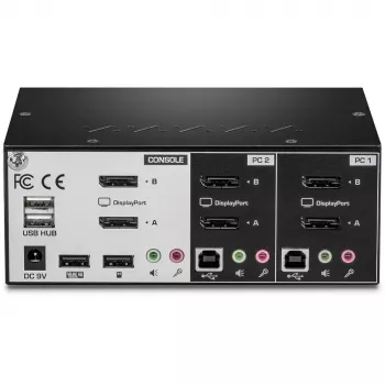 KVM-Switch Trendnet TK-240DP preto