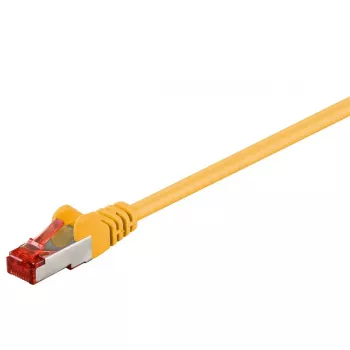 Cabo de rede patch GOOBAY CAT6 S/FTP (PiMF), 3 m, amarelo, RJ-45–RJ-45