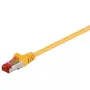 Cabo de rede patch GOOBAY CAT6 S/FTP (PiMF), 3 m, amarelo, RJ-45–RJ-45