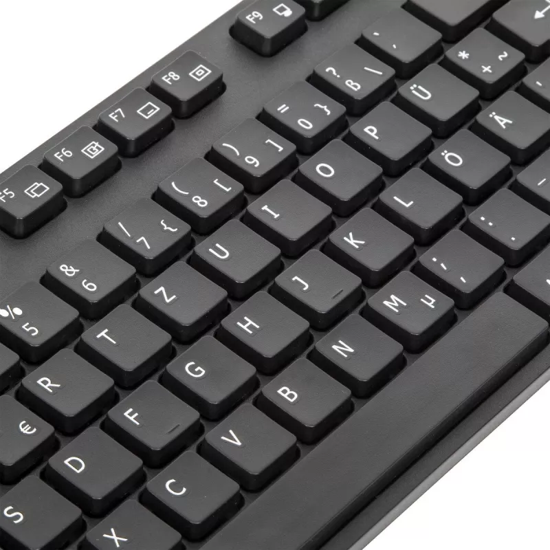 Targus AKB30DE teclado doméstico USB QWERTZ alemão preto
