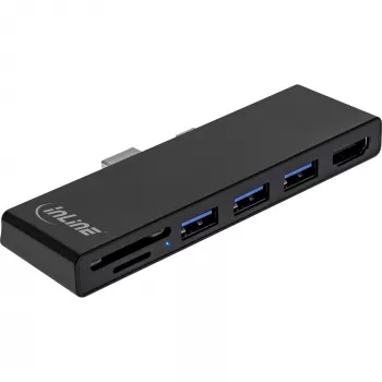InLine Surface Pro 4/5/6 MultiHub adaptador de docking USB-C