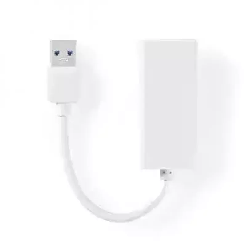 Adaptador de placa de interface RJ-45 Nedis CCGB61950WT02 ficha USB Type-A