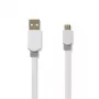 Cabo USB Nedis CCBW60500WT10 1 m USB 2.0 A para Micro-USB B branco