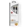 Cabo USB Nedis CCBW64020AT20 USB4 Gen 2x2 2 m USB C preto prateado