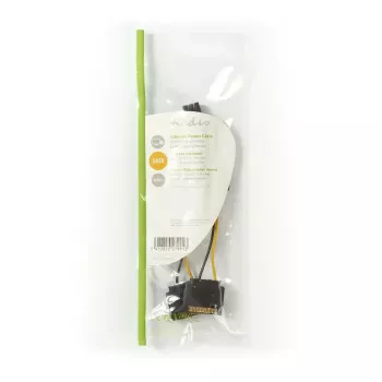 Cabo de alimentação interno Nedis CCGP74205VA015 0,15 m 2 x SATA 15 pinos PCI-E 6 pinos