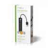 Hub USB Nedis UHUBU2420BK USB 2.0 480 Mbit/s preto