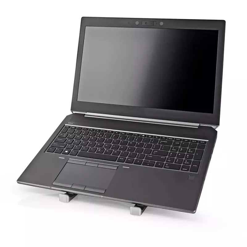 Suporte para portátil Nedis NBSTND100SI alumínio 43,2 cm altura ajustável
