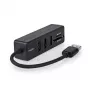Hub USB Nedis CCGB61250BK01 USB 3.2 Gen 1 Type-A 5000 Mbit/s preto