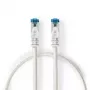 Cabo de rede Nedis CCTB85321AL05 RJ-45 Cat6a 0,5 m prateado