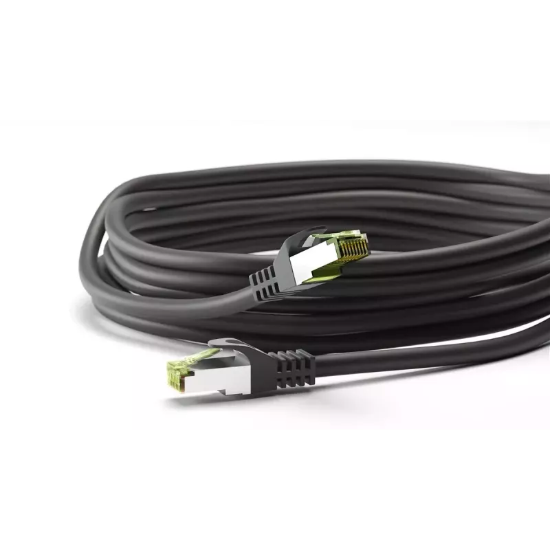 Cabo de rede Wentronic 61092 0,5 m Cat8.1 S/FTP RJ-45