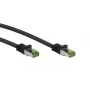 Cabo de rede Wentronic 61098 10 m Cat8.1 S/FTP preto