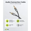 Cabo de áudio WENTRONIC Goobay 65275 — 3 m, 3,5 mm TRS macho-macho, contactos banhados a ouro, blindagem magnética