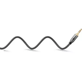 Cabo de áudio Goobay (WENTRONIC) 3,5 mm jack – 3,5 mm jack, 3 m, cobre, contactos banhados a ouro, blindagem magnética