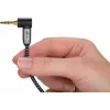 Cabo de áudio Goobay / WENTRONIC 3,5 mm jack – 3,5 mm jack, 5 m, cobre, contactos banhados a ouro, blindagem magnética
