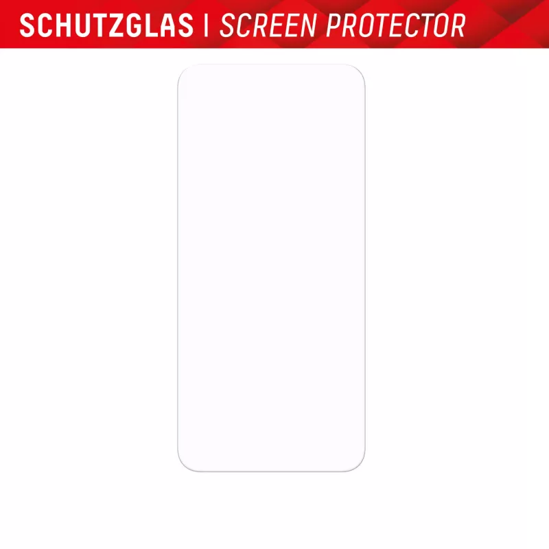 Displex Smart Glass (9H) para Samsung Galaxy A24/A25 5G, autocolante de montagem, à prova de quebra