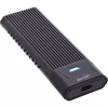 Caixa InLine USB3.2 Gen.2 USB-C para M.2 SSD (PCIe NVMe e SATA)