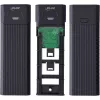 Caixa InLine USB3.2 Gen.2 USB-C para M.2 SSD (PCIe NVMe e SATA)