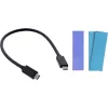 Caixa InLine USB3.2 Gen.2 USB-C para M.2 SSD (PCIe NVMe e SATA)