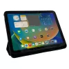 Deqster Capa Slim para iPad 10.9 (10.ª geração), preta, com suporte para lápis