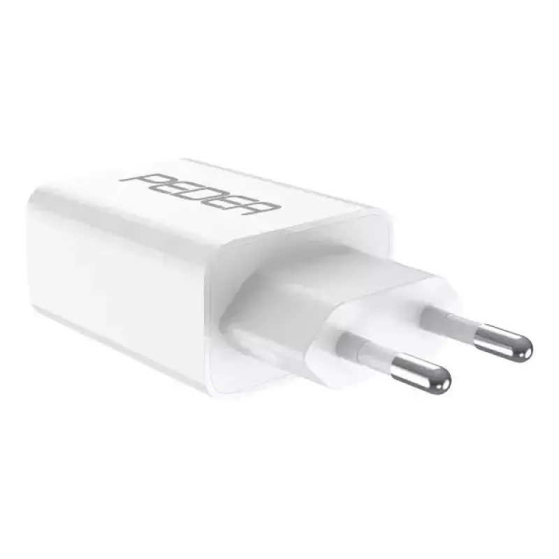 Carregador para dispositivos móveis PEDEA 60040100 universal branco AC carregamento rápido interior