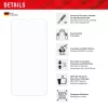 Displex Smart Glass (9H) para Samsung Galaxy A26/A16 (5G)/A17 (4G/5G), autocolante de montagem, inquebrável