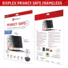 Filtro de privacidade removível de 2 vias Displex PRIVACY SAFE para portátil/notebook (sem moldura/frameless) 13,3