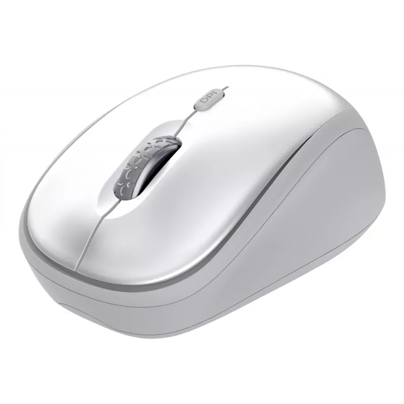 Trust Ody II Teclado Rato incluído Escritório RF sem fios alemão branco