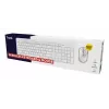 Trust Ody II Teclado Rato incluído Escritório RF sem fios alemão branco
