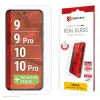Película protetora de ecrã Displex (10H) para Google Pixel 9, Pixel 9 Pro, Pixel 10, Pixel 10 Pro, moldura de montagem Eco, resistente a riscos