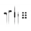 Lenovo 4XD1J77352 Auscultadores/Headset com fios In-ear Escritório/Call center Preto
