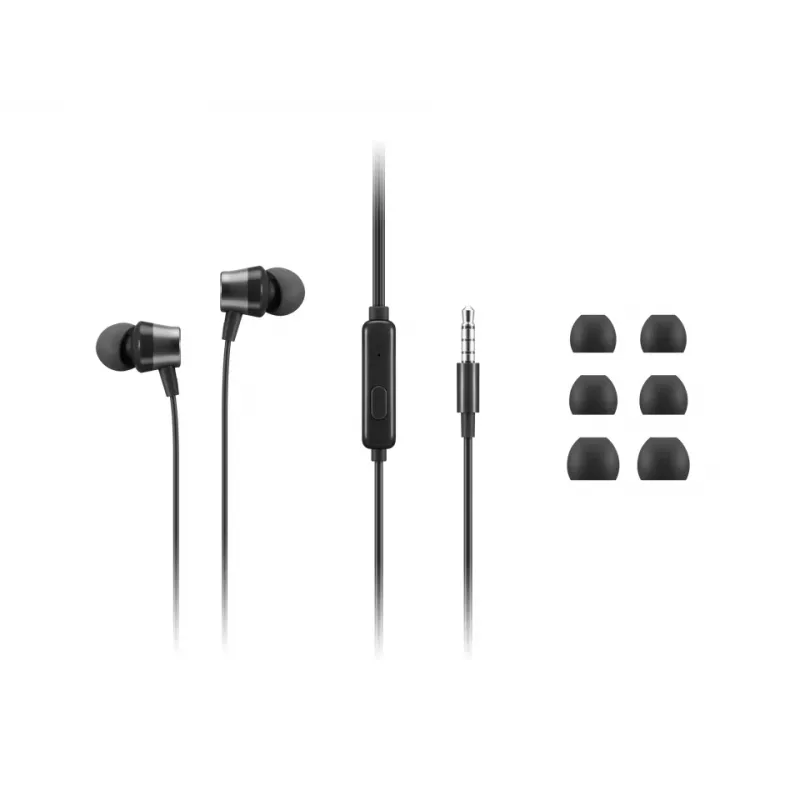 Lenovo 4XD1J77352 Auscultadores/Headset com fios In-ear Escritório/Call center Preto