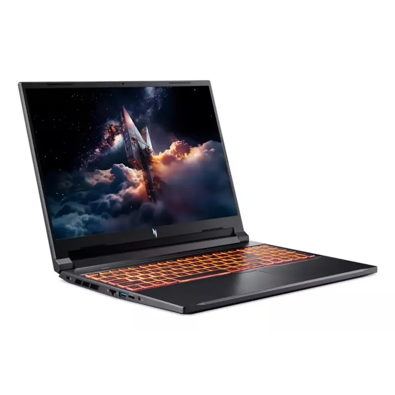 Portátil Acer Nitro V 16 AI ANV16-42-R20S — 16 polegadas WQXGA, AMD Ryzen 7 260 3,8 GHz, 16 GB DDR5, 1 TB SSD, NVIDIA GeForce RTX 5070, Windows 11 Home, Preto