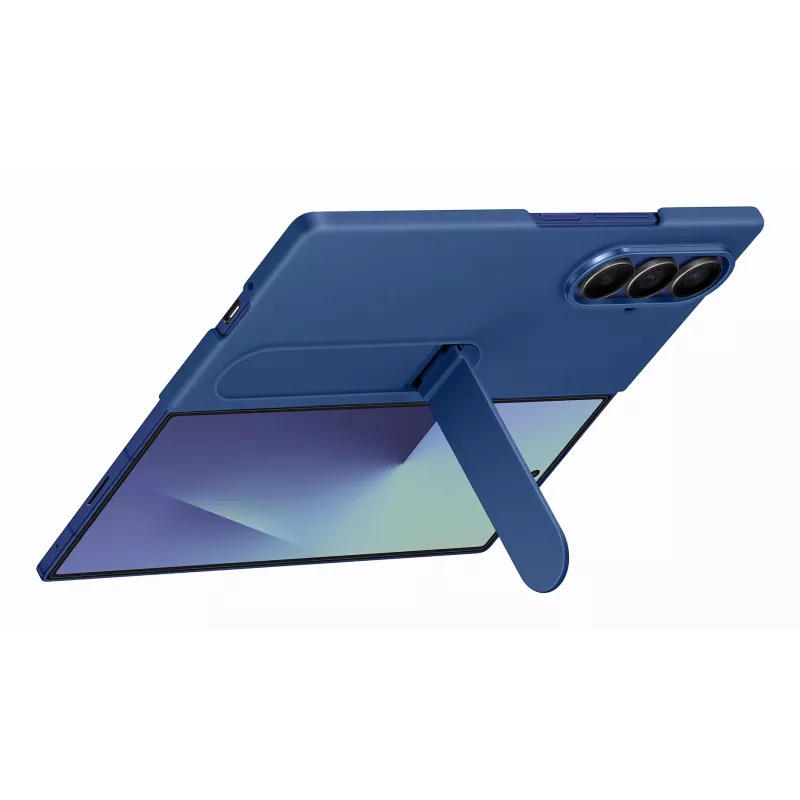 Capa protetora de silicone para Samsung Galaxy Fold7 — Azul, modelo EF‑MF966CNEGWW