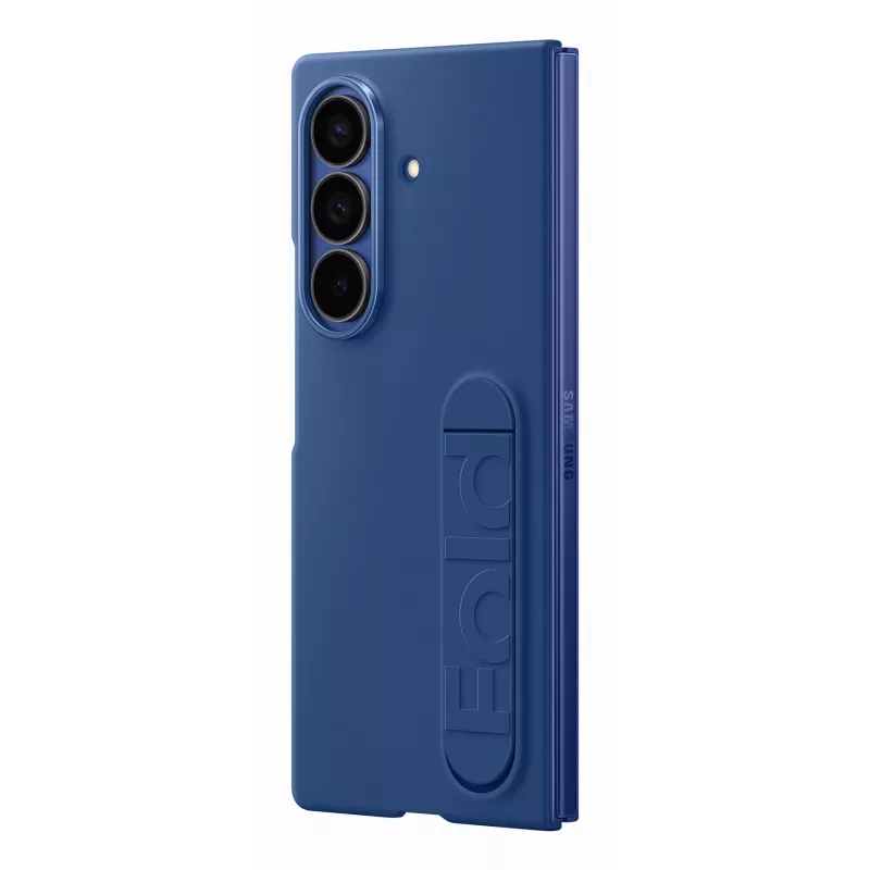 Capa protetora de silicone para Samsung Galaxy Fold7 — Azul, modelo EF‑MF966CNEGWW