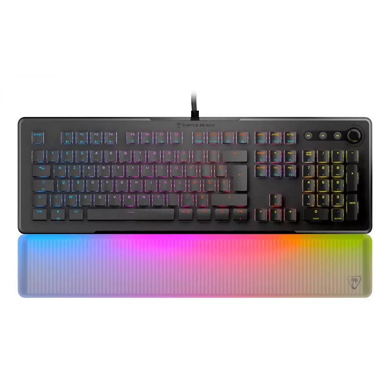 Turtle Beach Vulcan II Max Teclado Gaming USB QWERTZ Preto