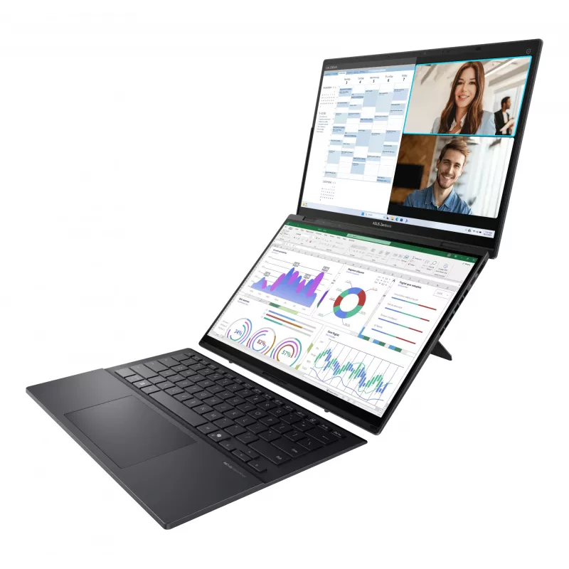 ASUS Zenbook Duo UX8406CA-QL194W Portátil 2-em-1, Intel Core Ultra 9 285H, 14