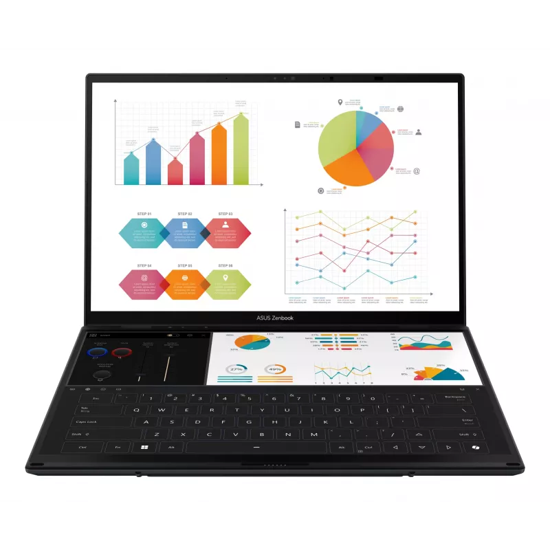 ASUS Zenbook Duo UX8406CA-QL194W Portátil 2-em-1, Intel Core Ultra 9 285H, 14