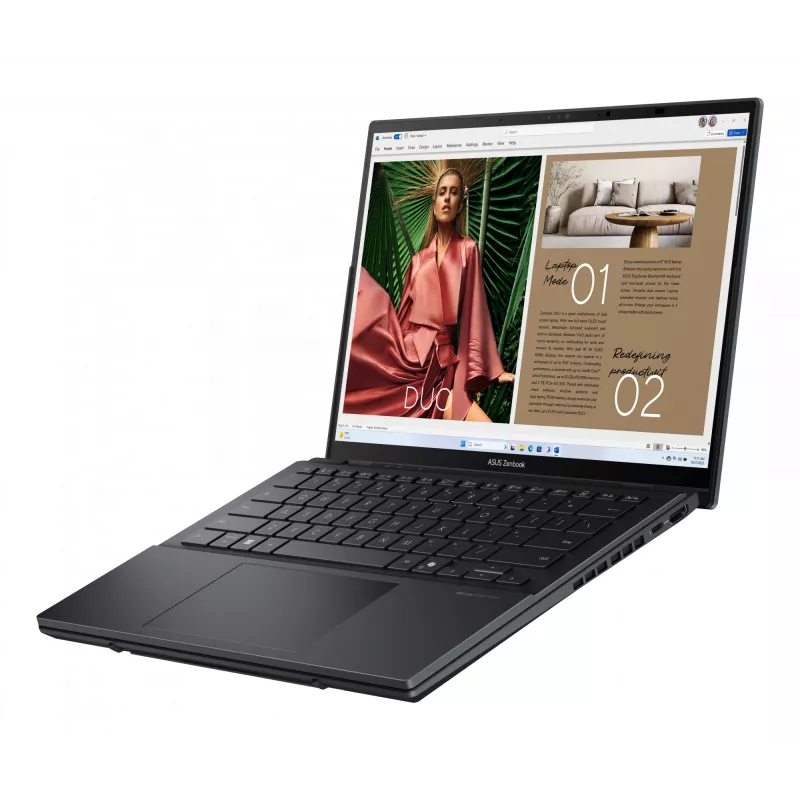 ASUS Zenbook Duo UX8406CA-QL194W Portátil 2-em-1, Intel Core Ultra 9 285H, 14