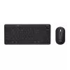 Teclado e rato Trust Lyra incluídos Escritório RF Wireless + Bluetooth QWERTZ Alemão Preto