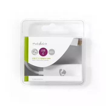 Cabo de rede Nedis CCGB64950WT02 RJ-45 Cat8.1 0,2 m Branco