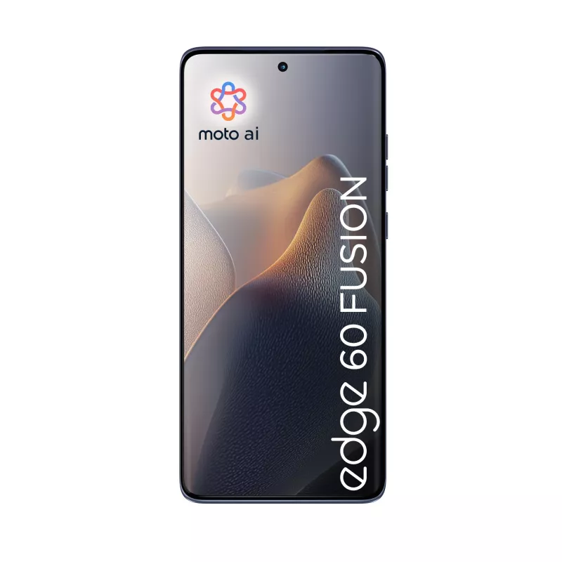 Smartphone Motorola edge 60 fusion — 6,67 polegadas OLED, MediaTek Dimensity 7300, 8 GB RAM, 256 GB, 50+13 MP, 5200 mAh, Dual SIM, cinzento