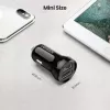Ugreen 50875 carregador móvel MP4, computador móvel preto isqueiro para automóvel