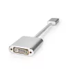 Cabo adaptador de vídeo Nedis CCTB37250AL02 0,2 m DisplayPort DVI-D prateado