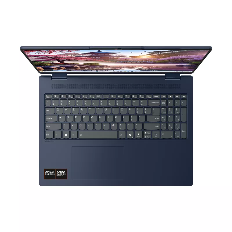 Lenovo IdeaPad 5 2-em-1 16AKP10 Copilot+ PC AMD Ryzen™ AI 5 340 Híbrido (2-em-1) 40,6 cm (16 polegadas) ecrã tátil WUXGA 16 GB LPDDR5x-SDRAM 512 GB SSD Wi-Fi 7 (802.11be) Windows 11 Home azul