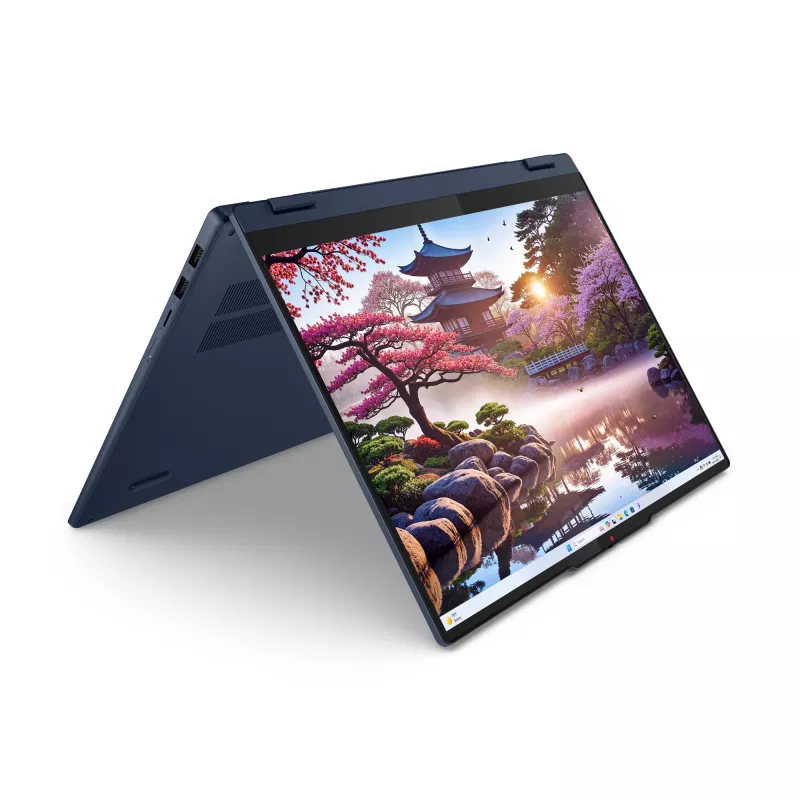 Lenovo IdeaPad 5 2-em-1 16AKP10 Copilot+ PC AMD Ryzen™ AI 5 340 Híbrido (2-em-1) 40,6 cm (16 polegadas) ecrã tátil WUXGA 16 GB LPDDR5x-SDRAM 512 GB SSD Wi-Fi 7 (802.11be) Windows 11 Home azul