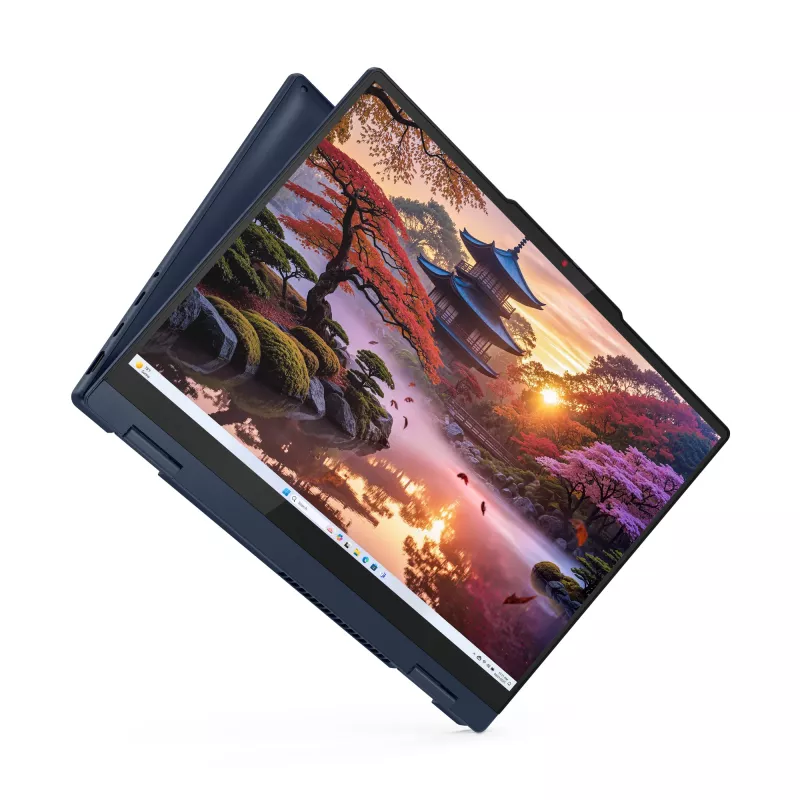 Lenovo IdeaPad 5 2-em-1 14AKP10 Copilot+ PC AMD Ryzen™ AI 7 350 Híbrido (2-em-1) 35,6 cm (14 polegadas) ecrã tátil WUXGA 16 GB LPDDR5x-SDRAM 1 TB SSD Wi-Fi 7 (802.11be) Windows 11 Home azul